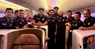অস্ট্রেলিয়ায় টেস্ট খেলার উদ্দেশে দেশ ছেড়েছে টাইগাররা